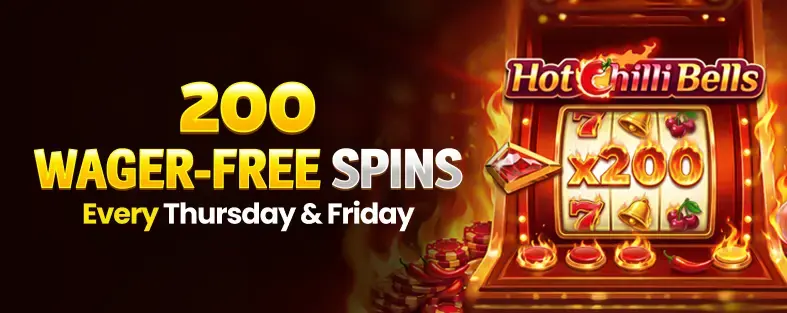 200 FREESPINS